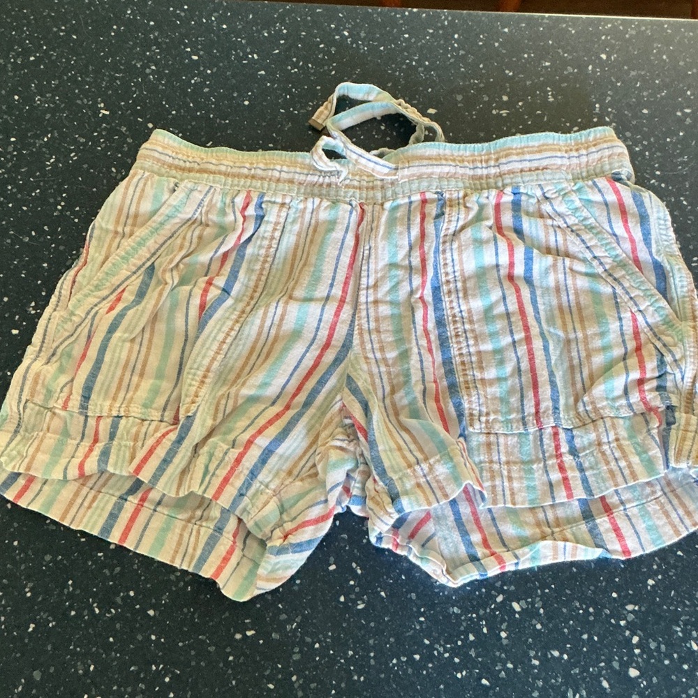 St. John's Bay Multicolor Striped Women Shorts